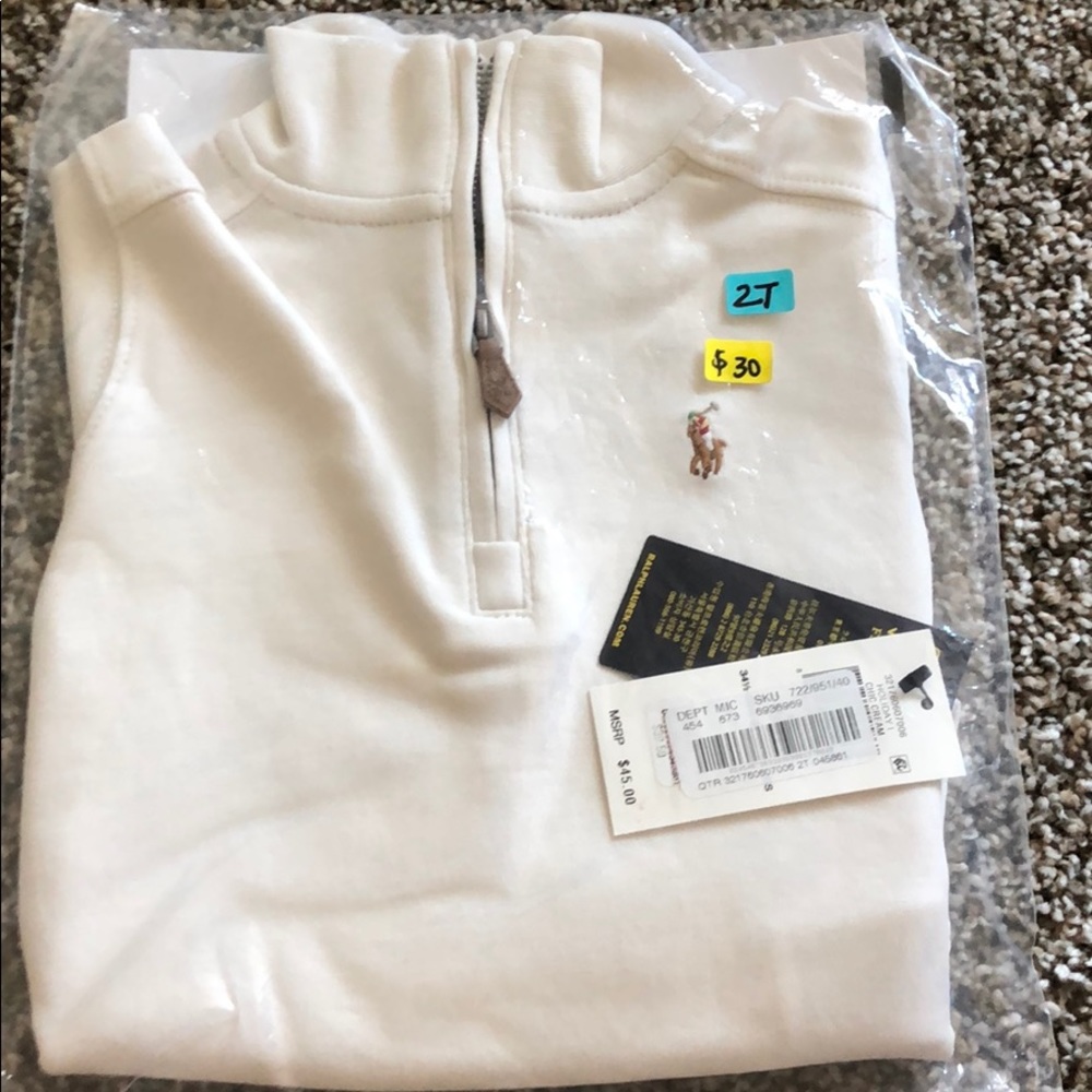 Boys Polo Ralph Lauren Polo with 1/2 ZIP